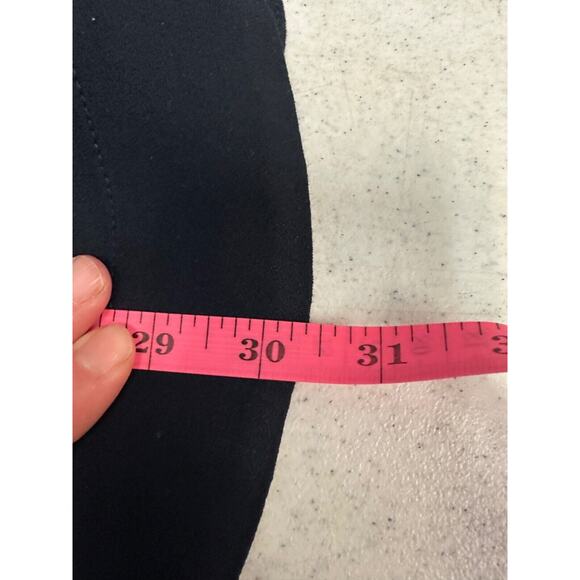 ALC dress long sleeve sz 8 Navy 100% Viscose USA 2012 Womens D5 - Picture 6 of 7